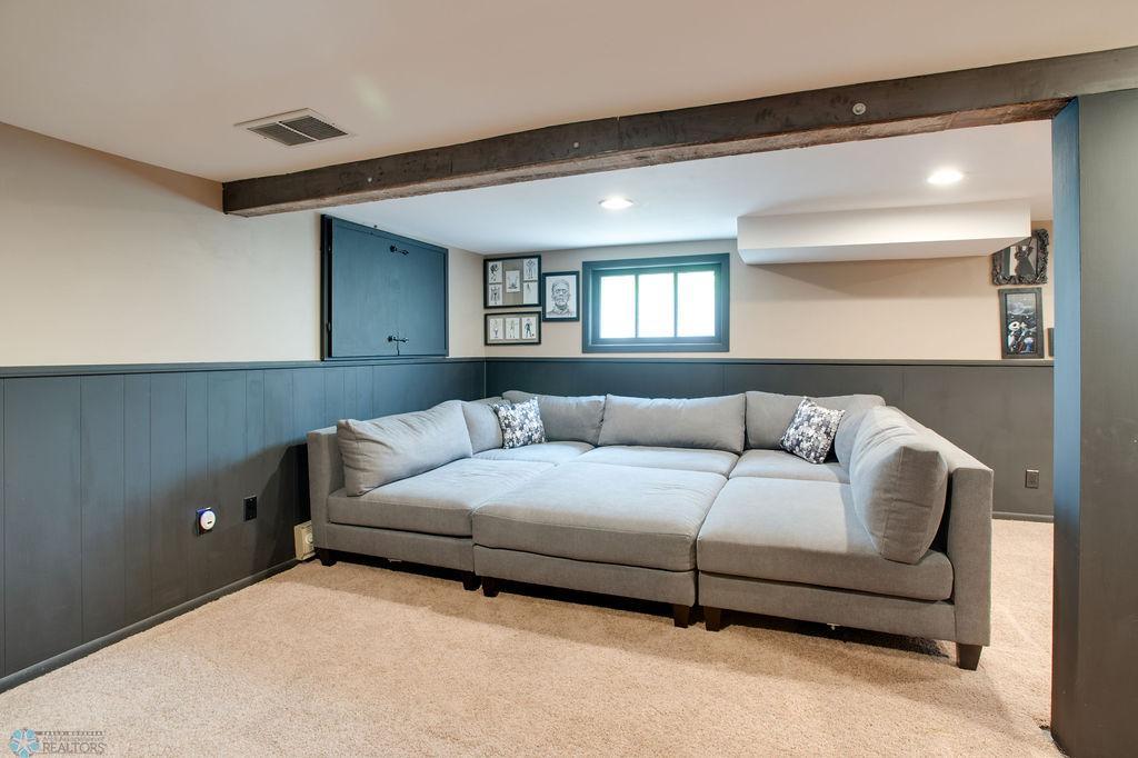 Basement family room