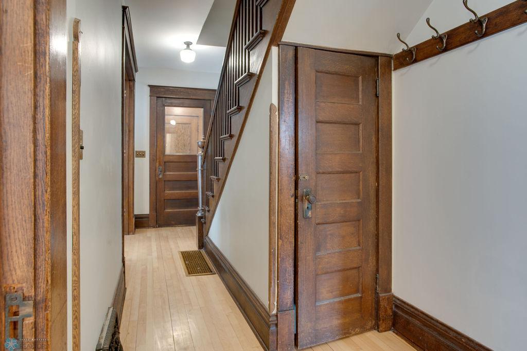 Hallway to basement
