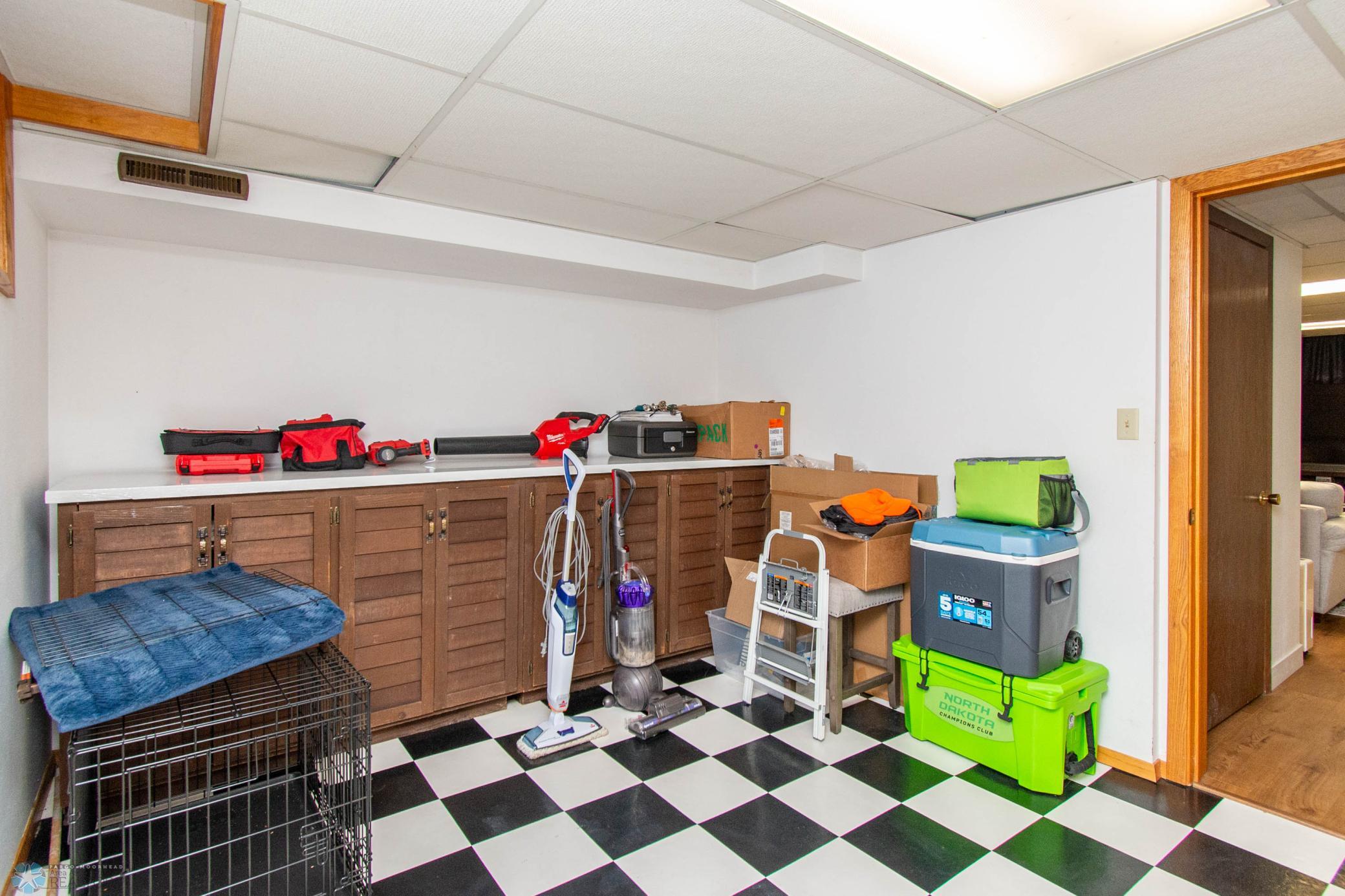 Basement Laundry Room