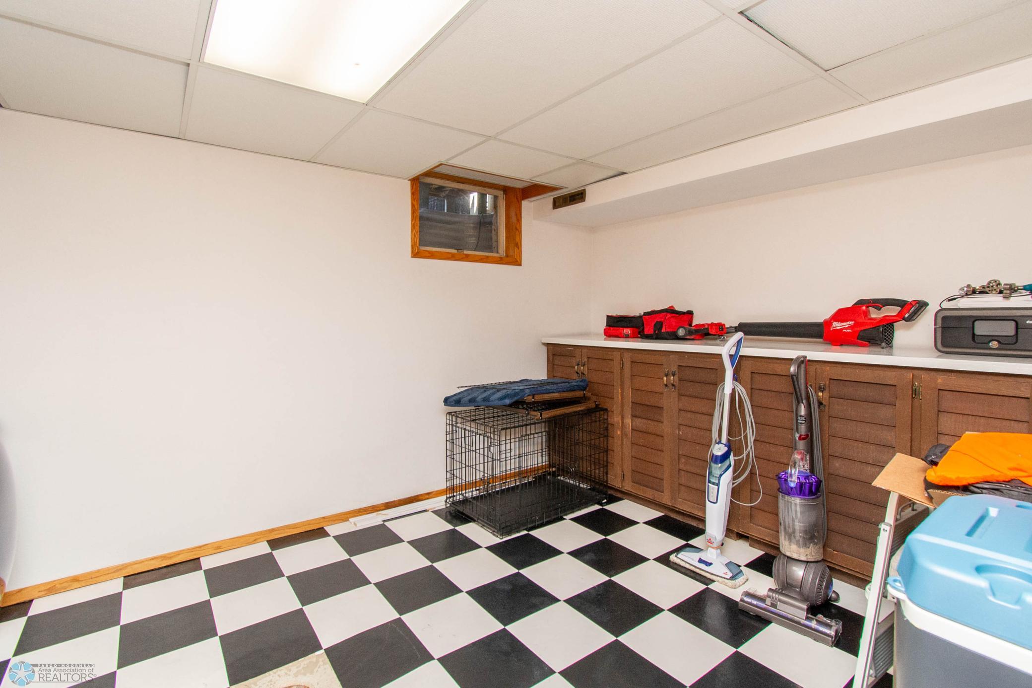 Basement Laundry Room