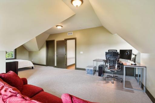 3rd floor-5th bedroom. Great space for a study area, gaming, or hanging out.