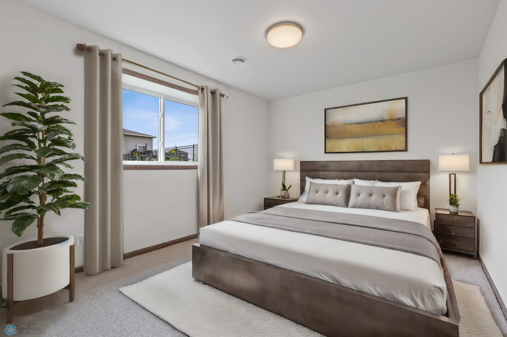 Virtually Staged Bedroom 3