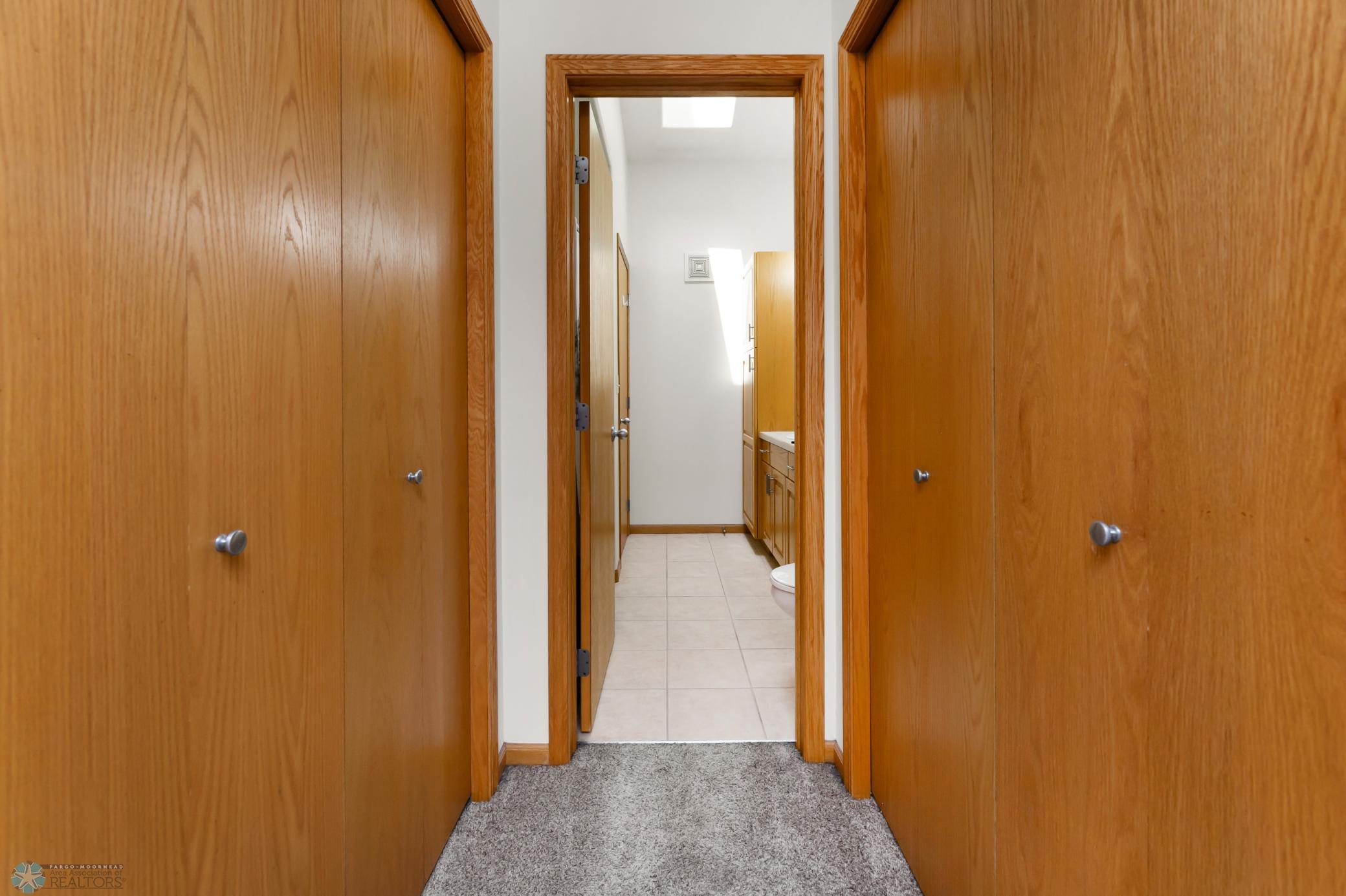 Primary Double Closet