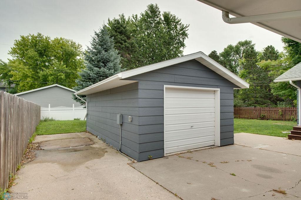 rear garage