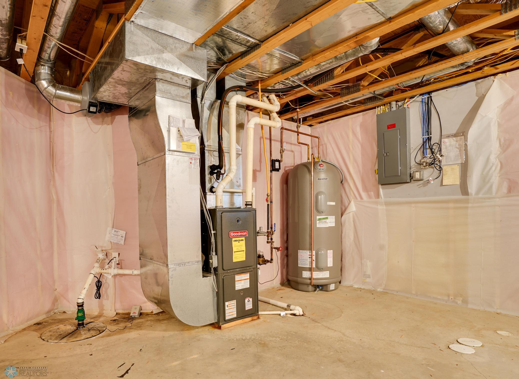 Utilities in Basement