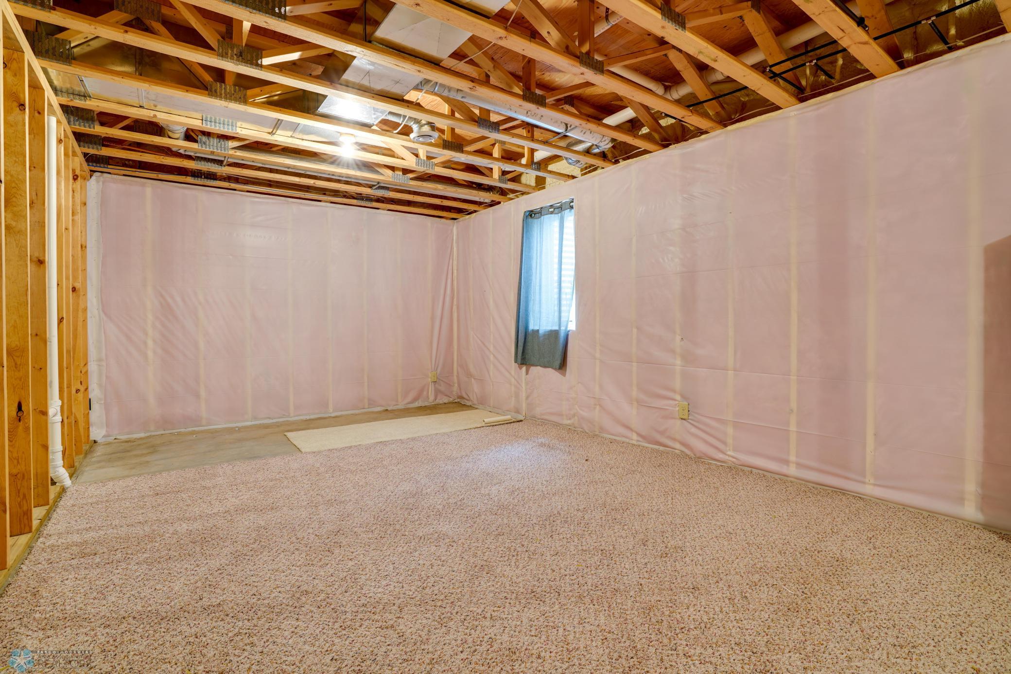 Basement with Egress Window