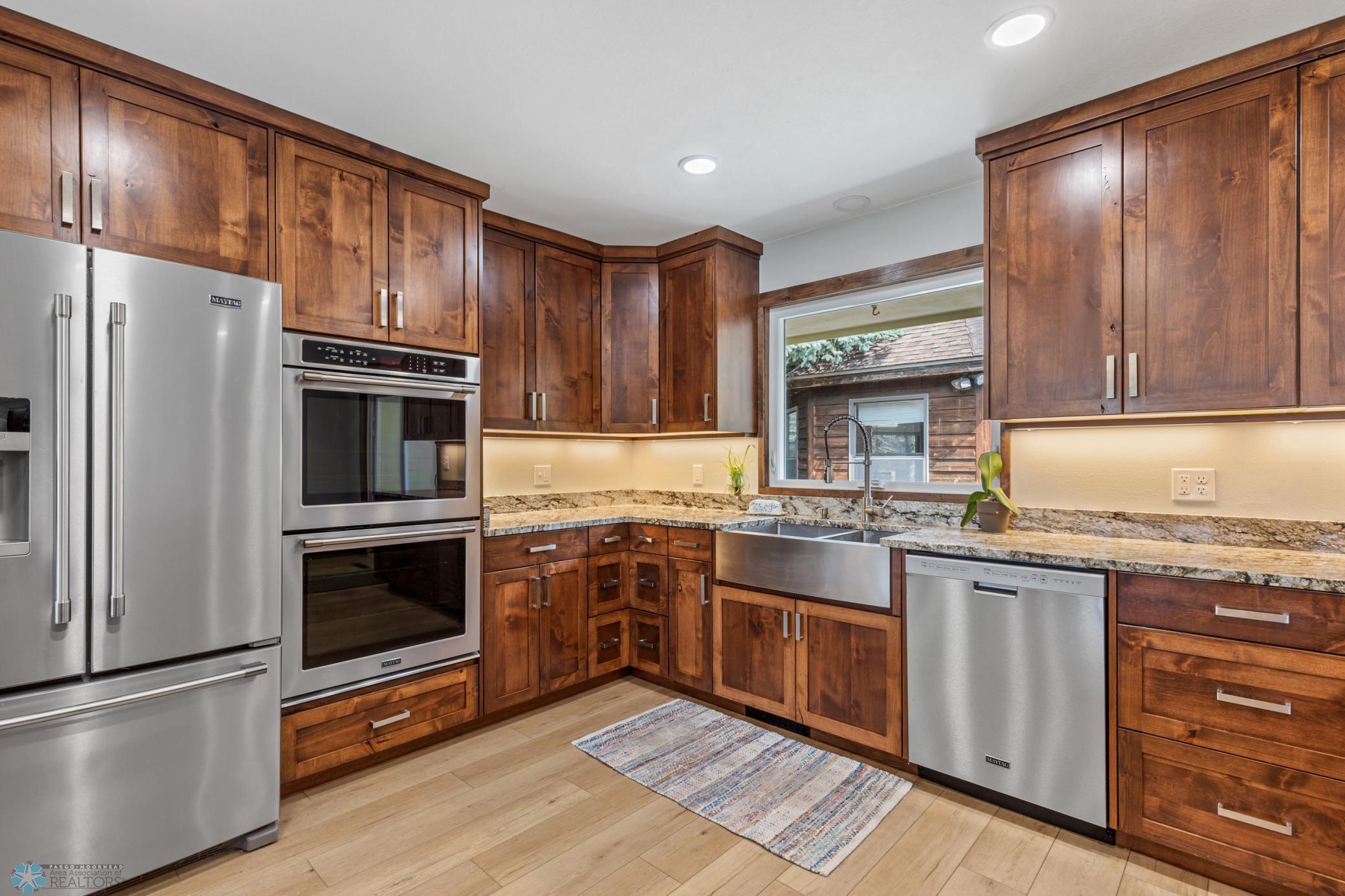 stainless steel appliances
