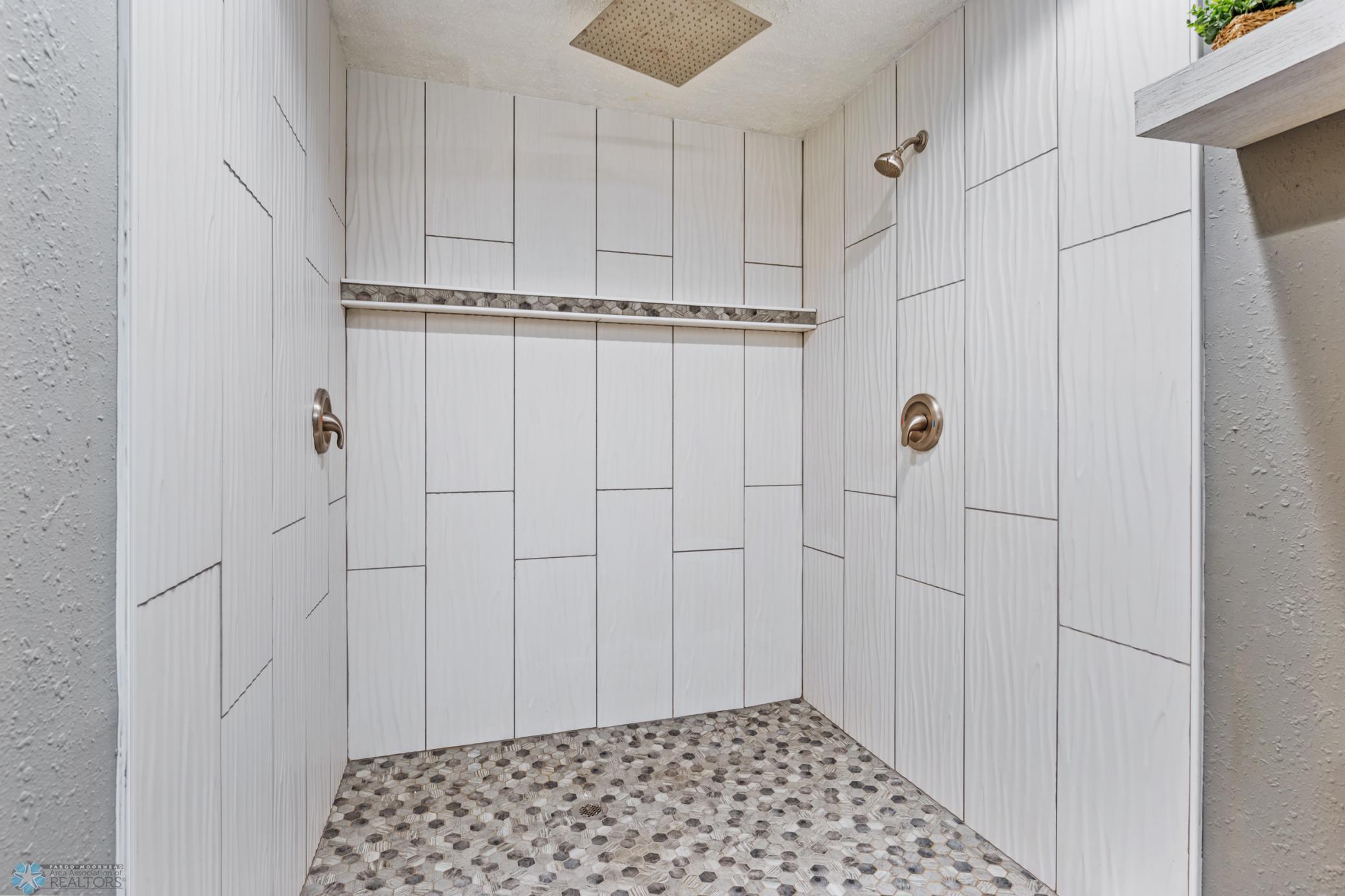 huge custom shower (primary)