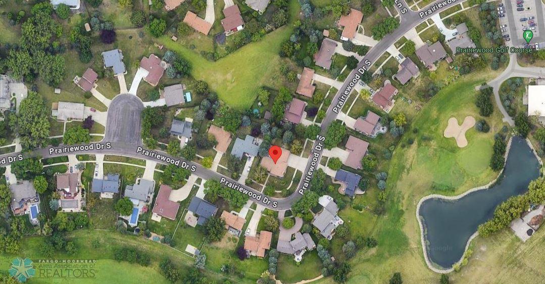 Green space behind the home