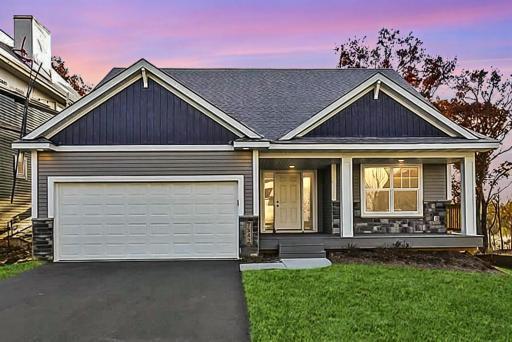 Home is under construction. Photos is of the Lakewood Model Home