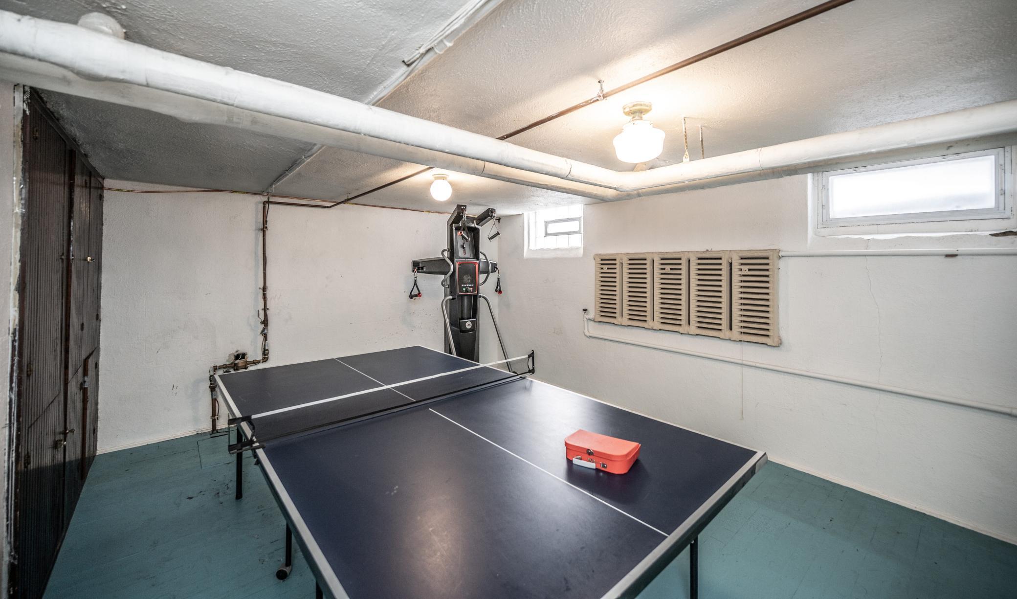 Lower Level finished exercise room