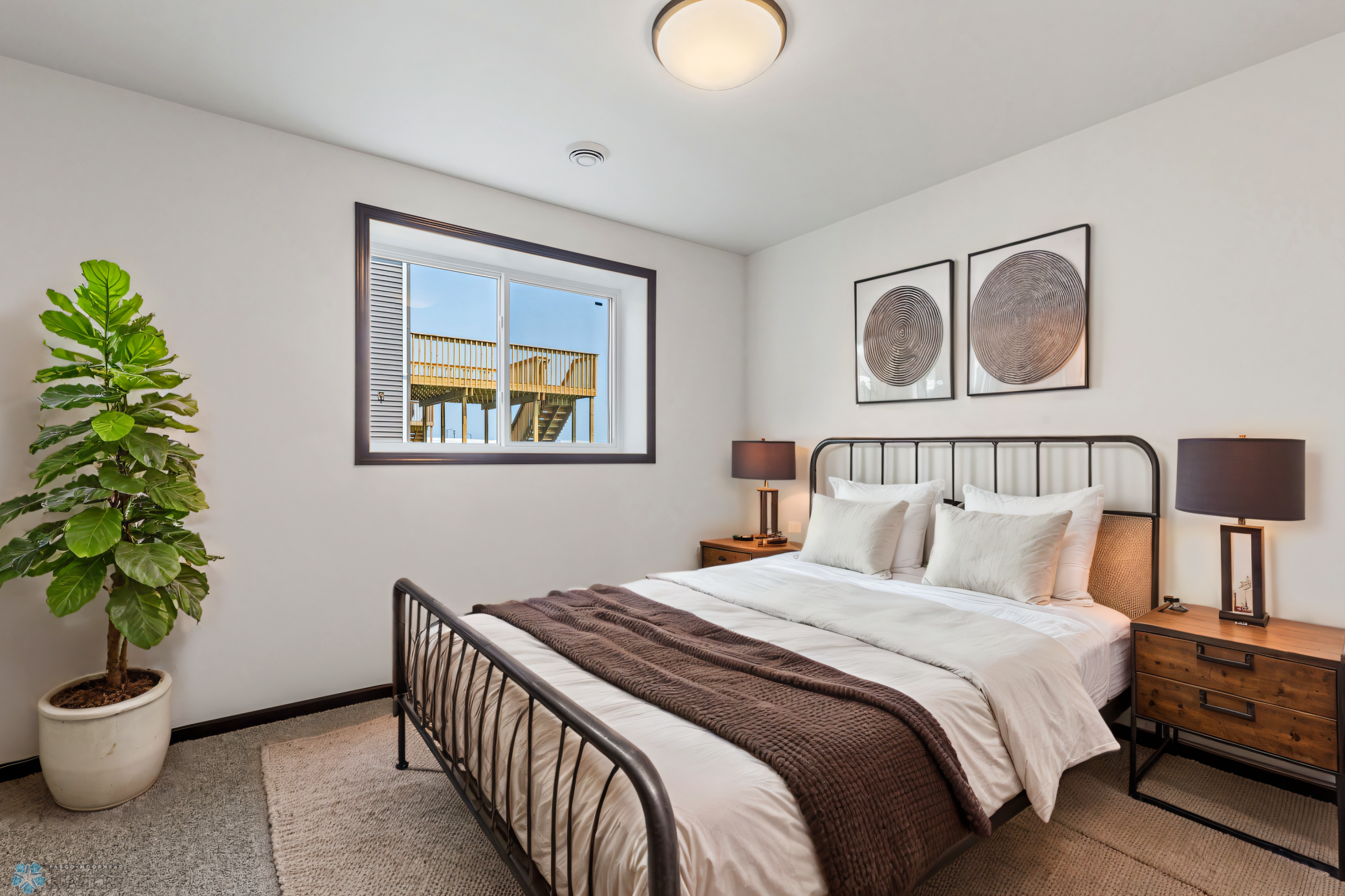 Virtually Staged Bedroom 3