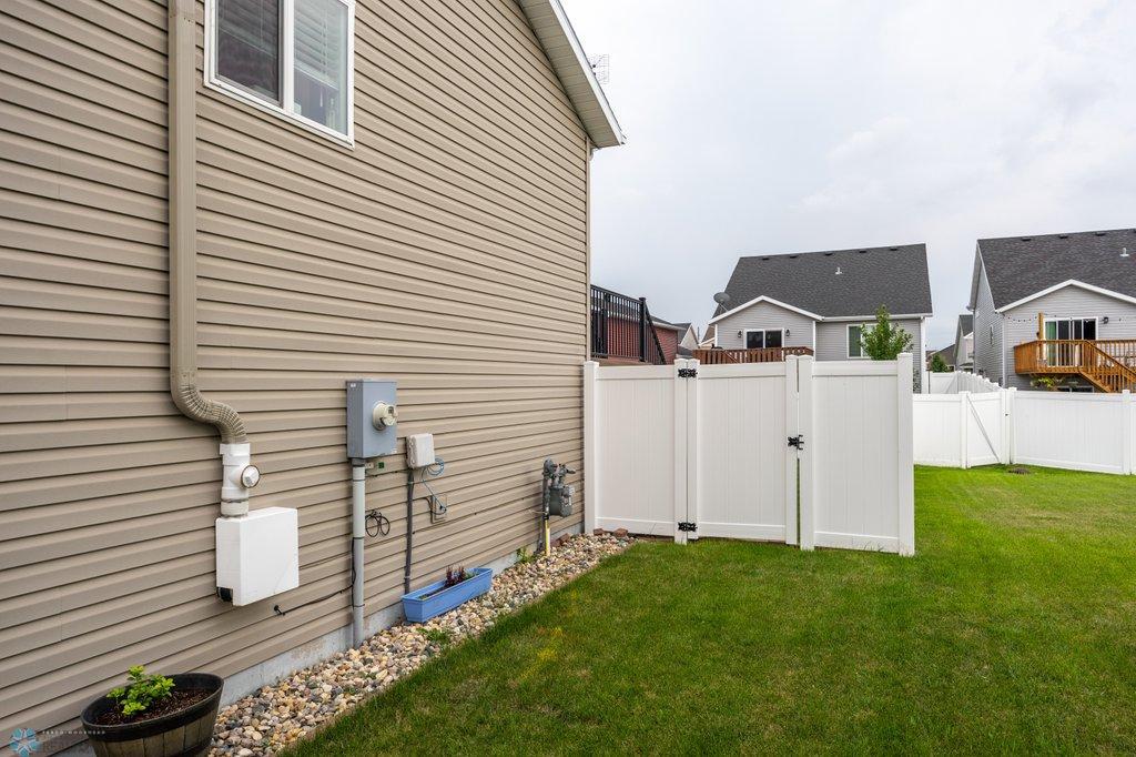 Nice sized yard