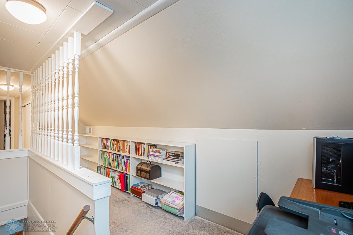 Top of stairs, 2nd floor
