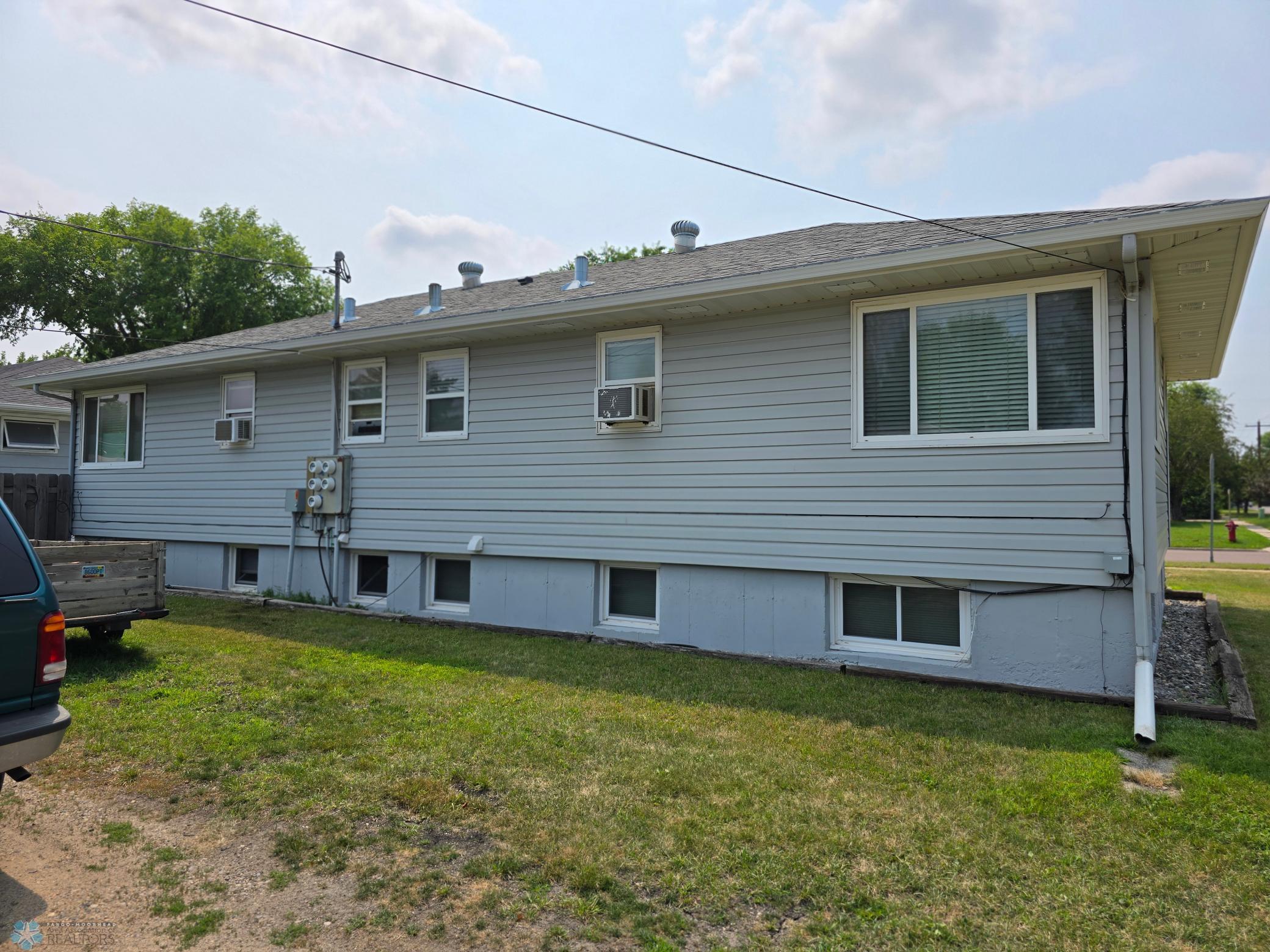 Back of 4-Plex