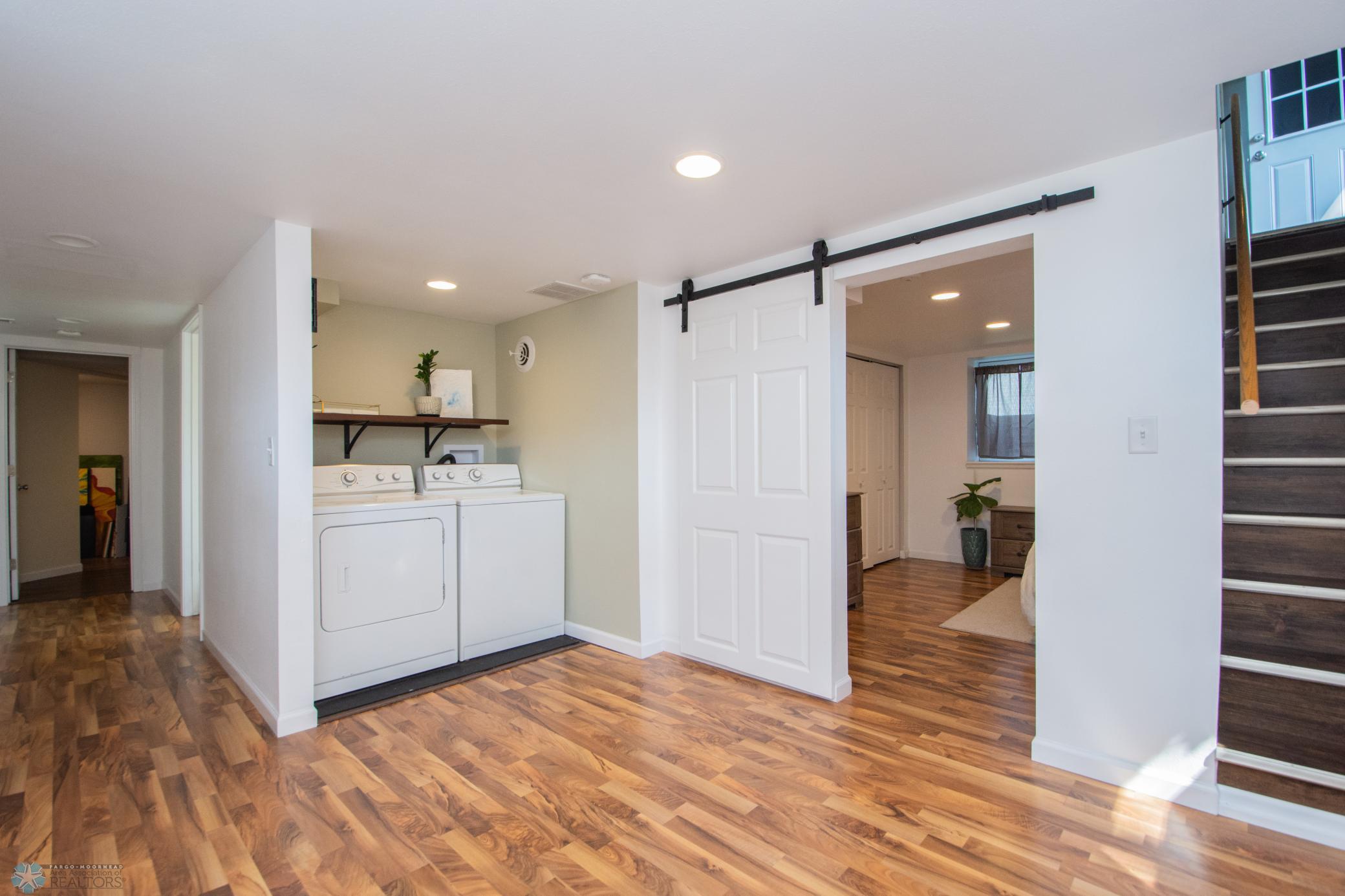 Laundry area