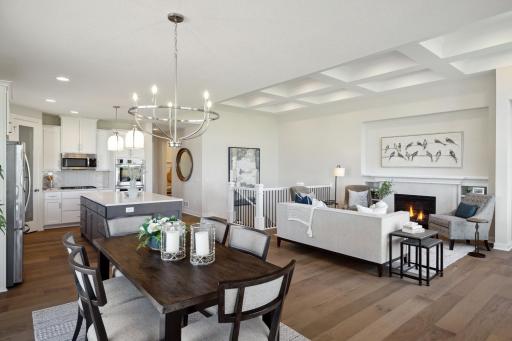 Our Showcase model home the Hamilton Villa now available for sale! Featuring main floor living and large finished basement. Hurry! Neighborhood almost sold out!