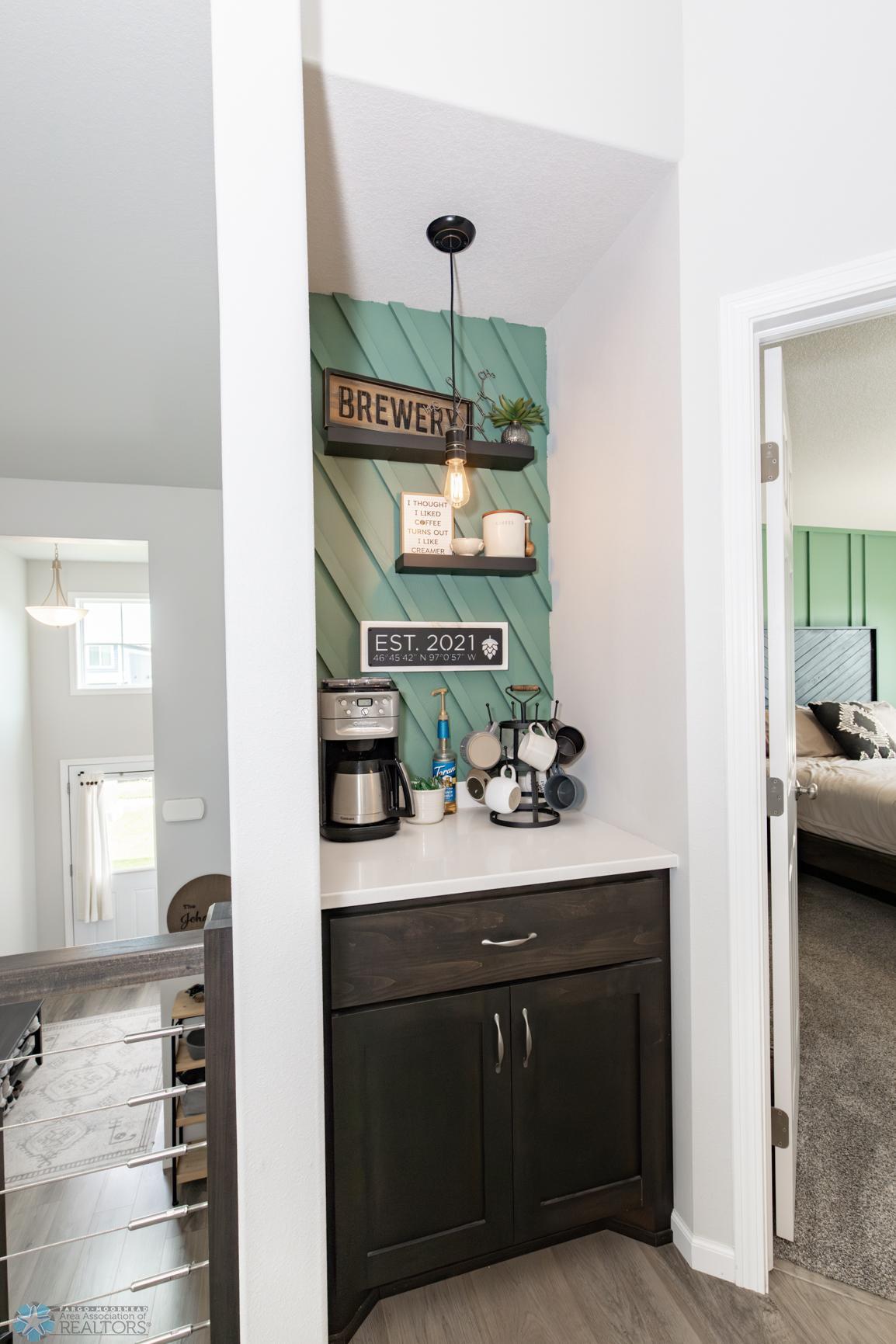 Built-in Coffee Bar