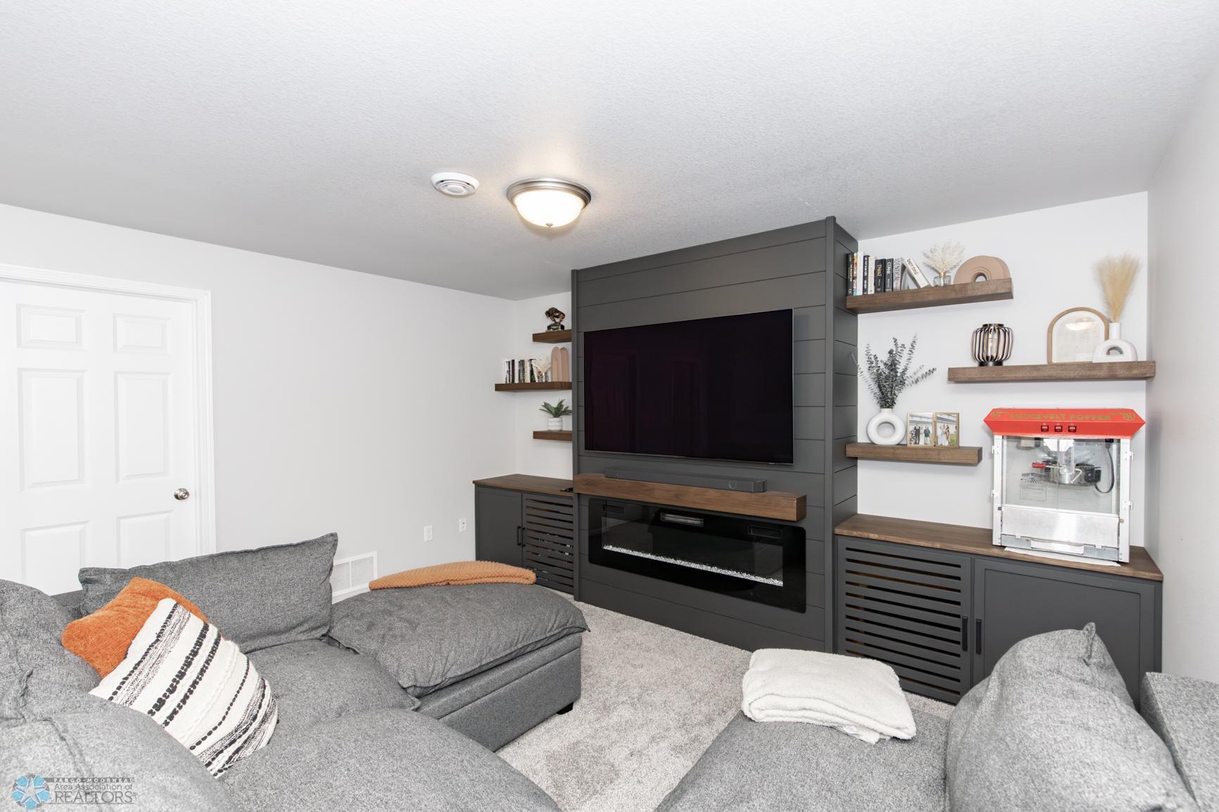 Built-in Media Console