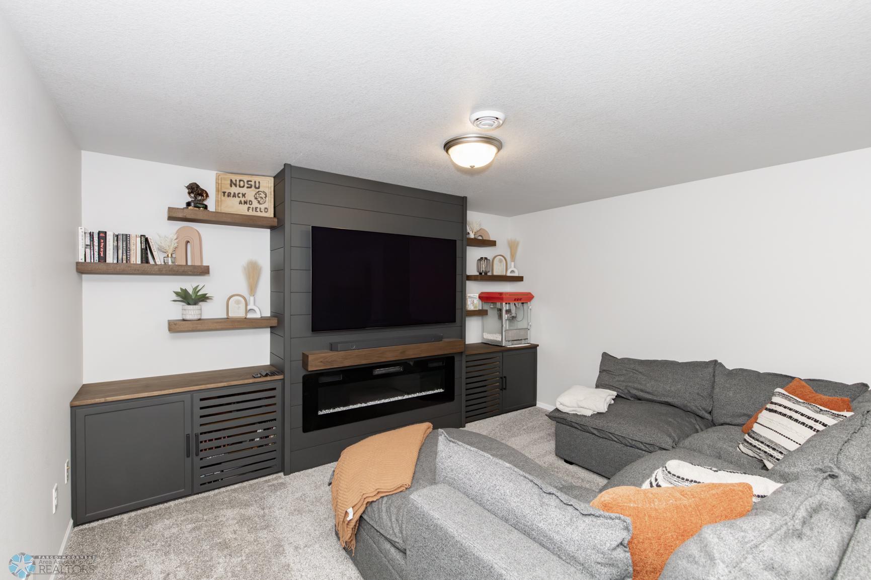 Built-in Media Console