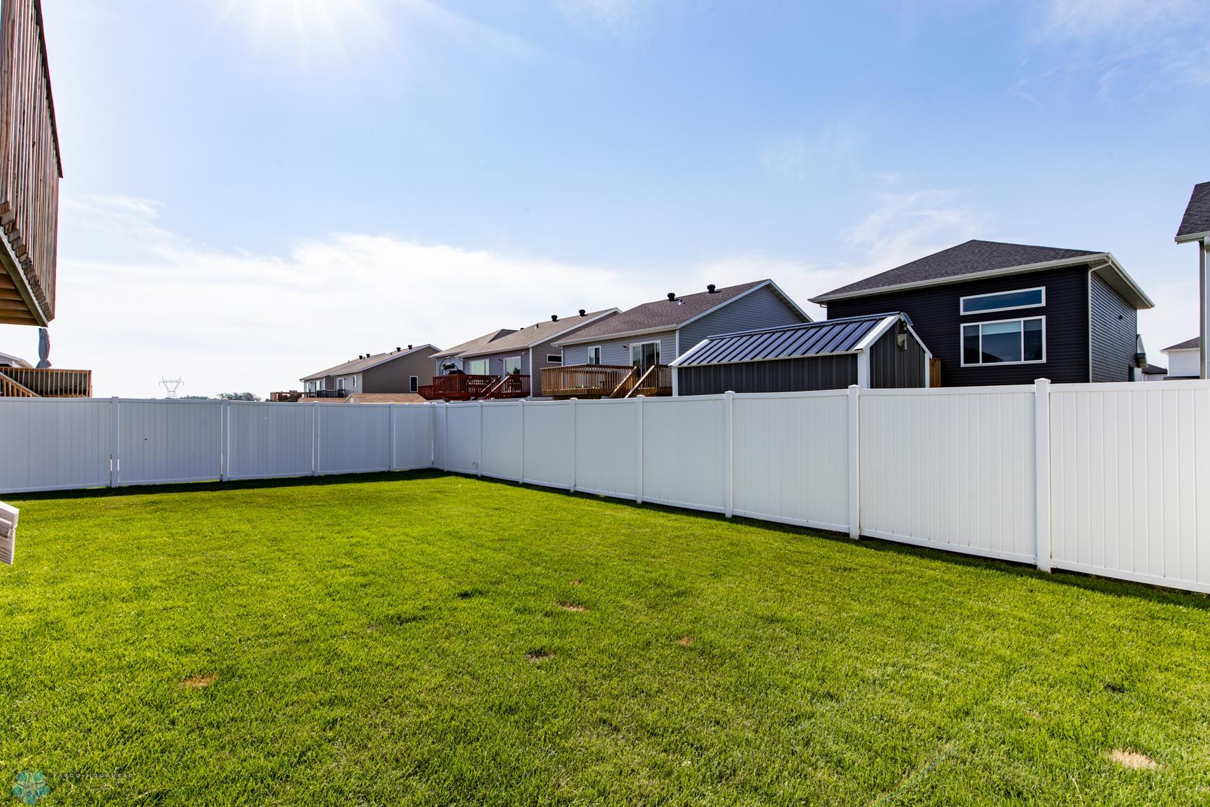 Fenced in Yard