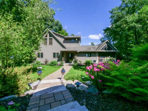 Custom Lake Home tucked into a level lot on Premier Lake Ida.jpg