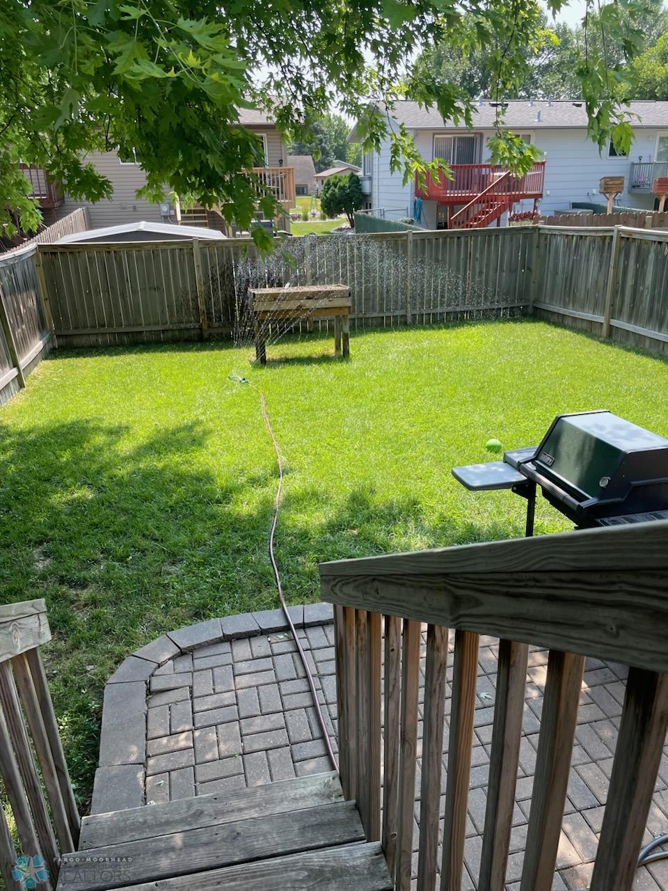 Fenced Back Yard