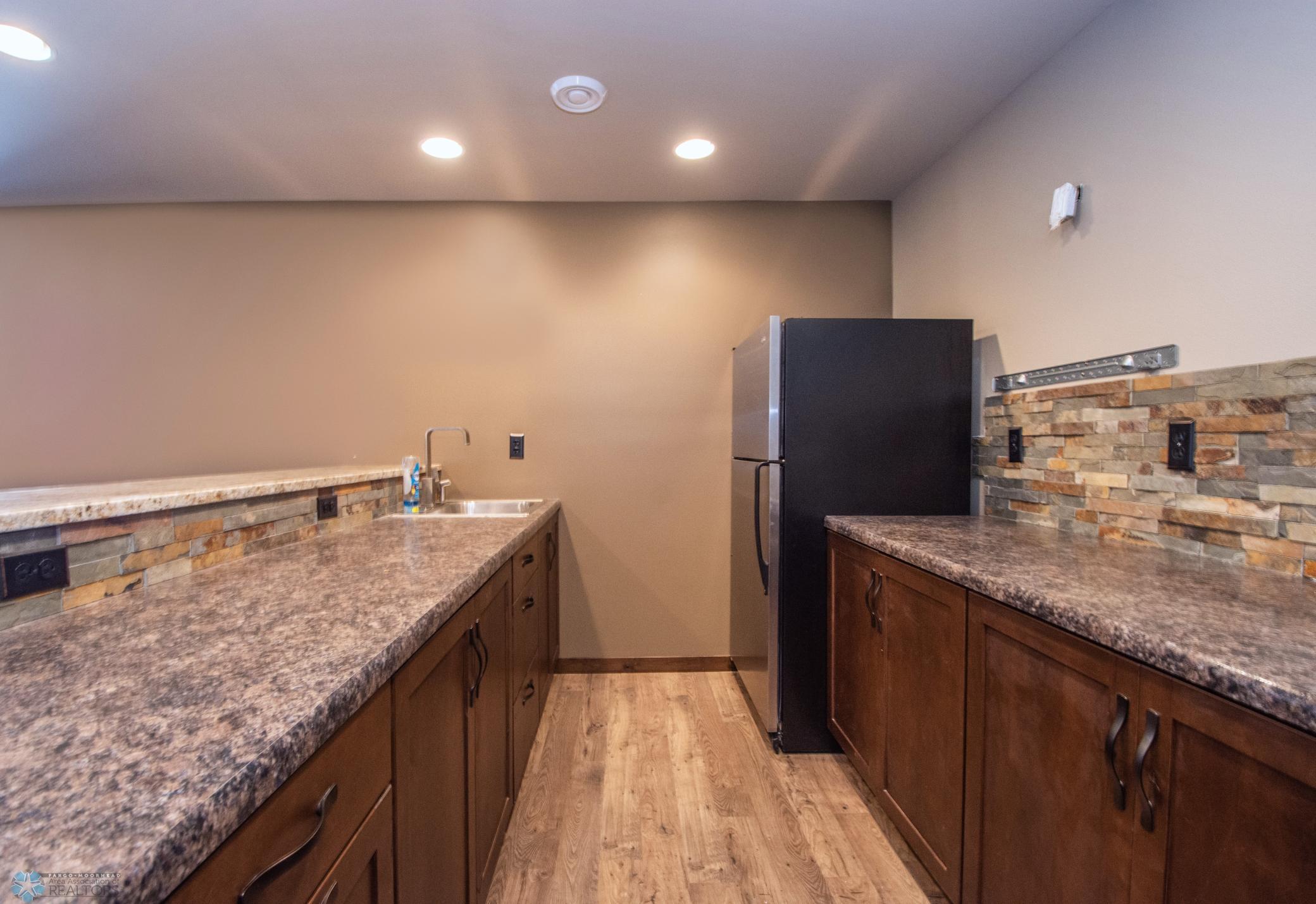Wet Bar with Lots of Cabinets (Fridge Included)