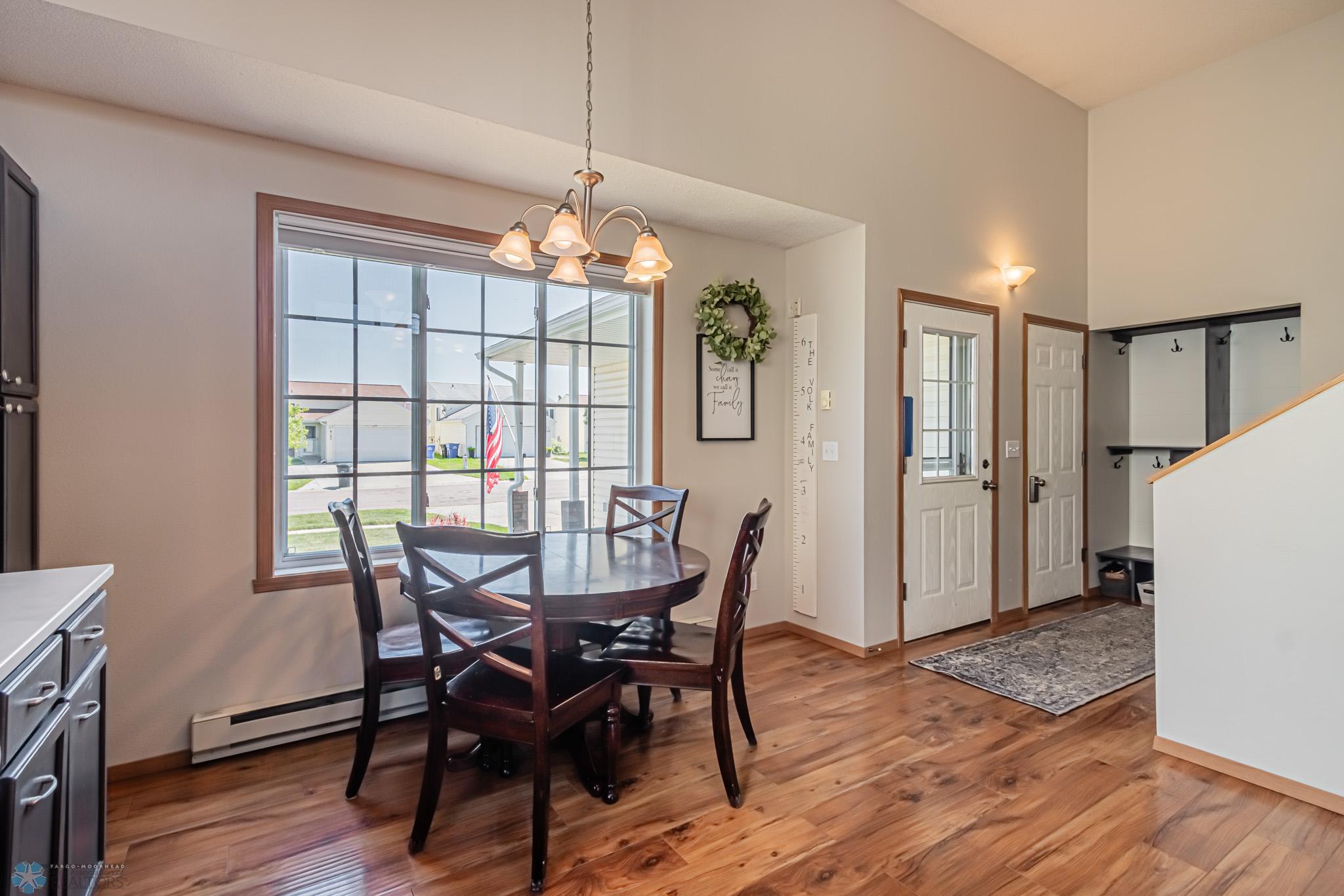 Eat-in Kitchen - Up/Down Blinds added & Vinyl Plank Flooring!