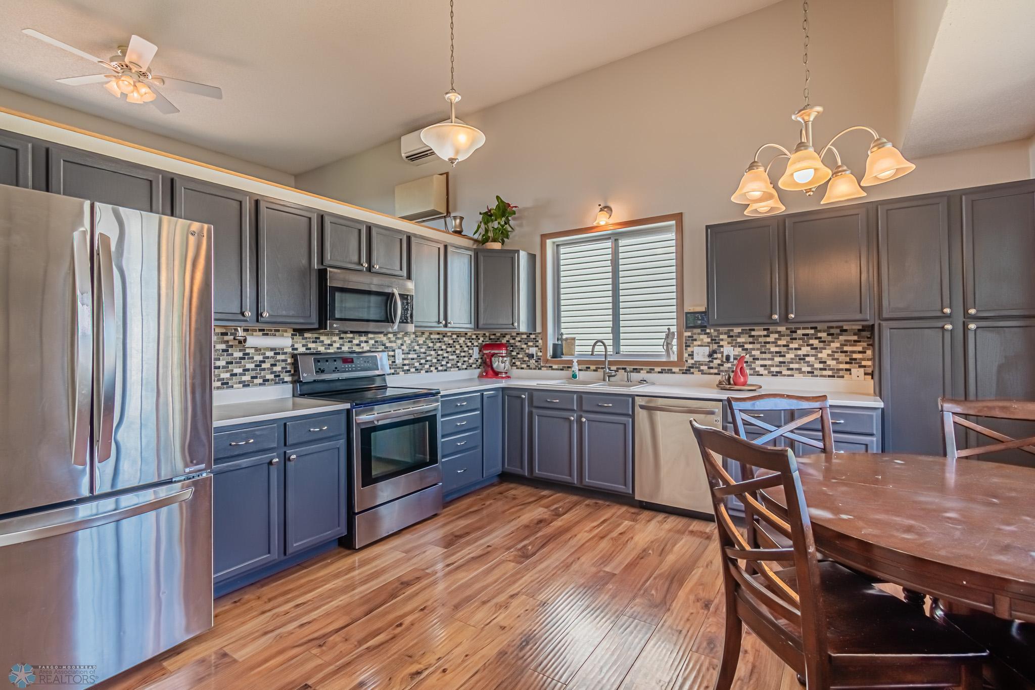 Professionally done: painted & extra cabinetry added