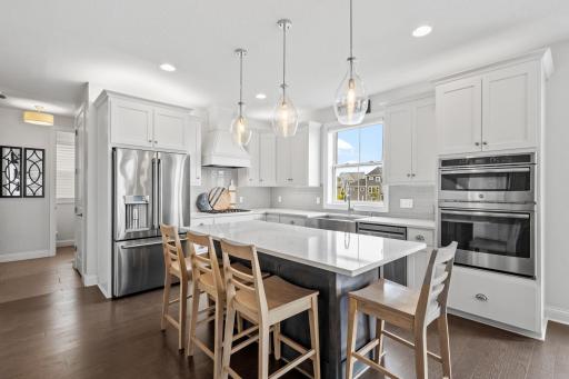 You'll love entertaining in this upgraded kitchen!