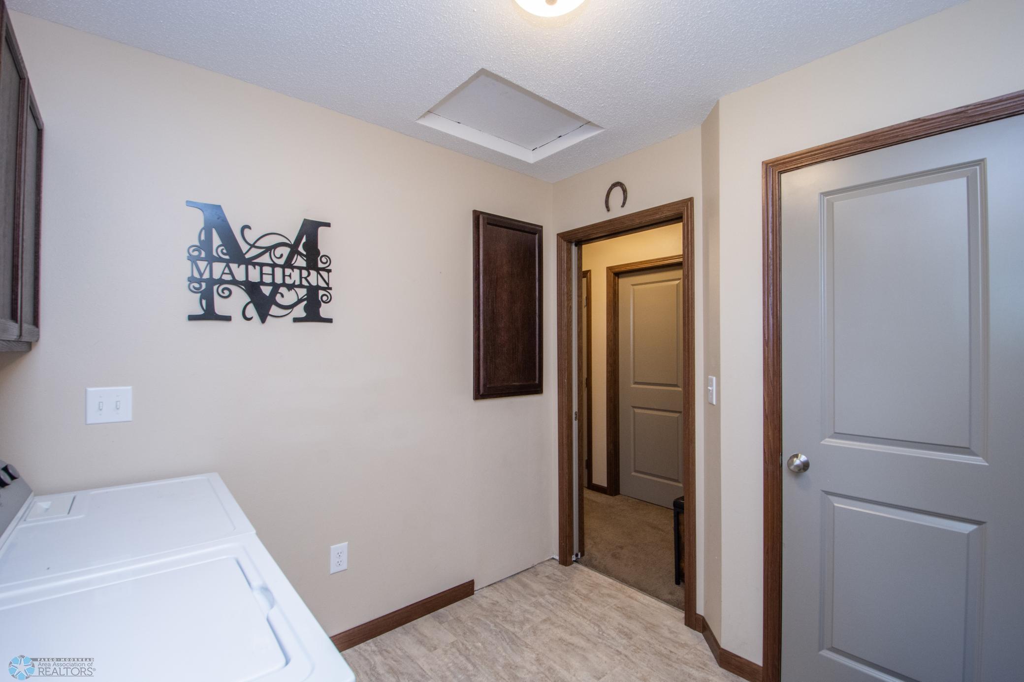Laundry/Back Entrance