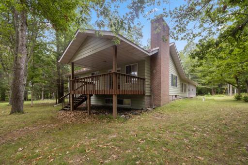 Covered deck with potential future 4 season