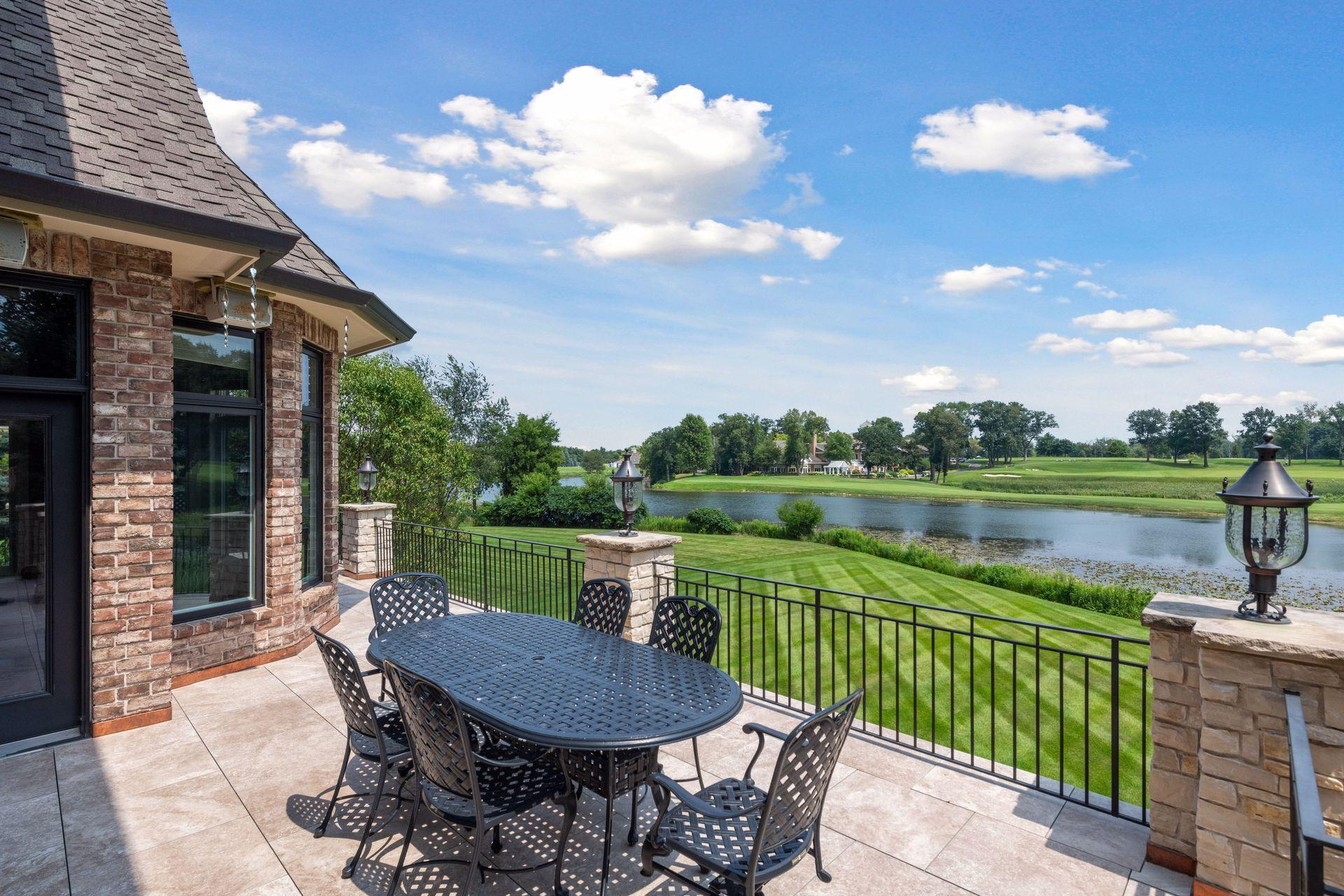 Great views of Bearpath's 18th hole and Jaques Pond