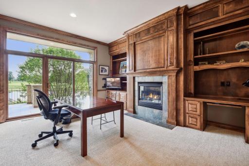 Perfect home office filled with light and class