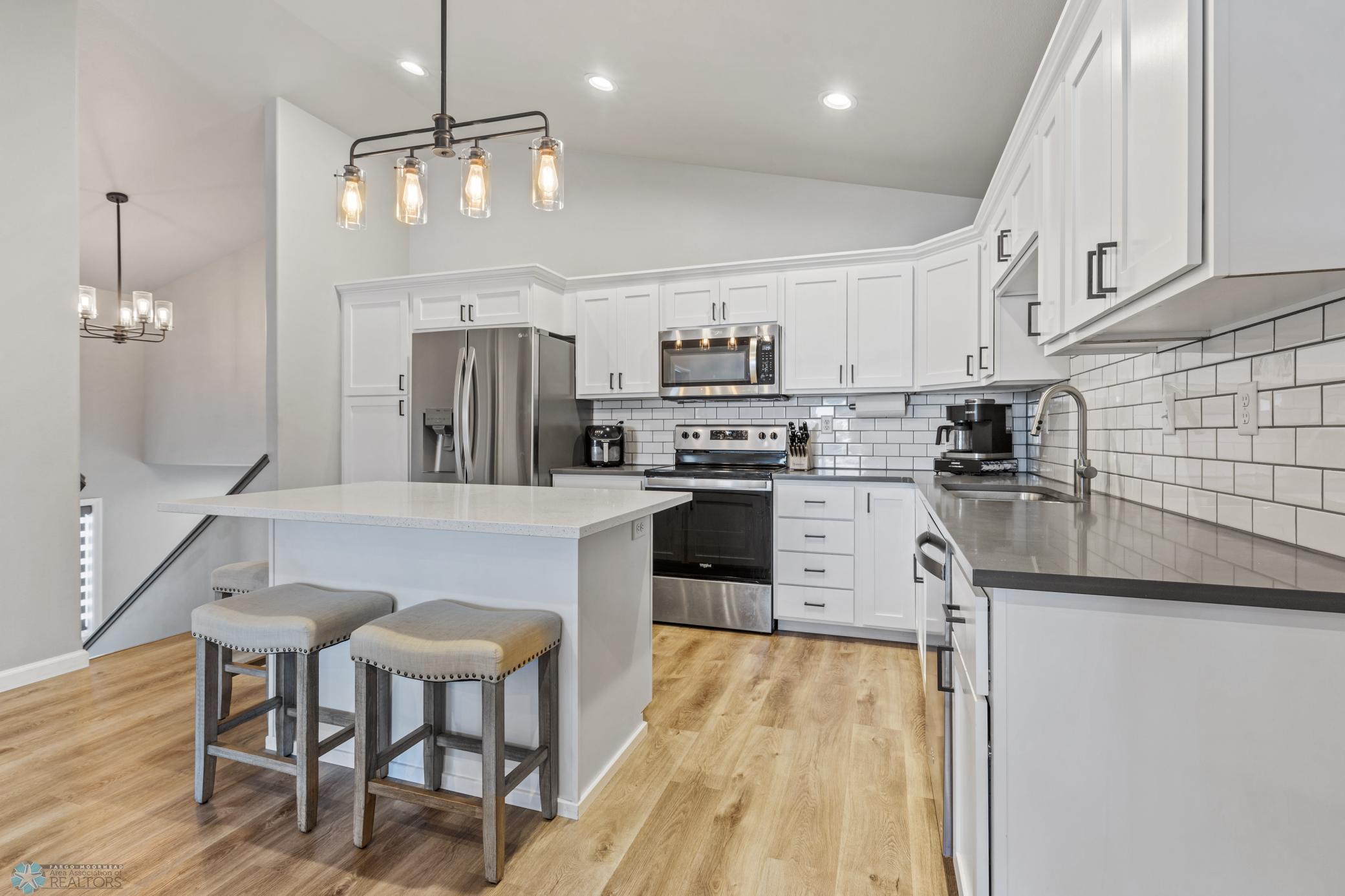 Quartz Countertops throughout home