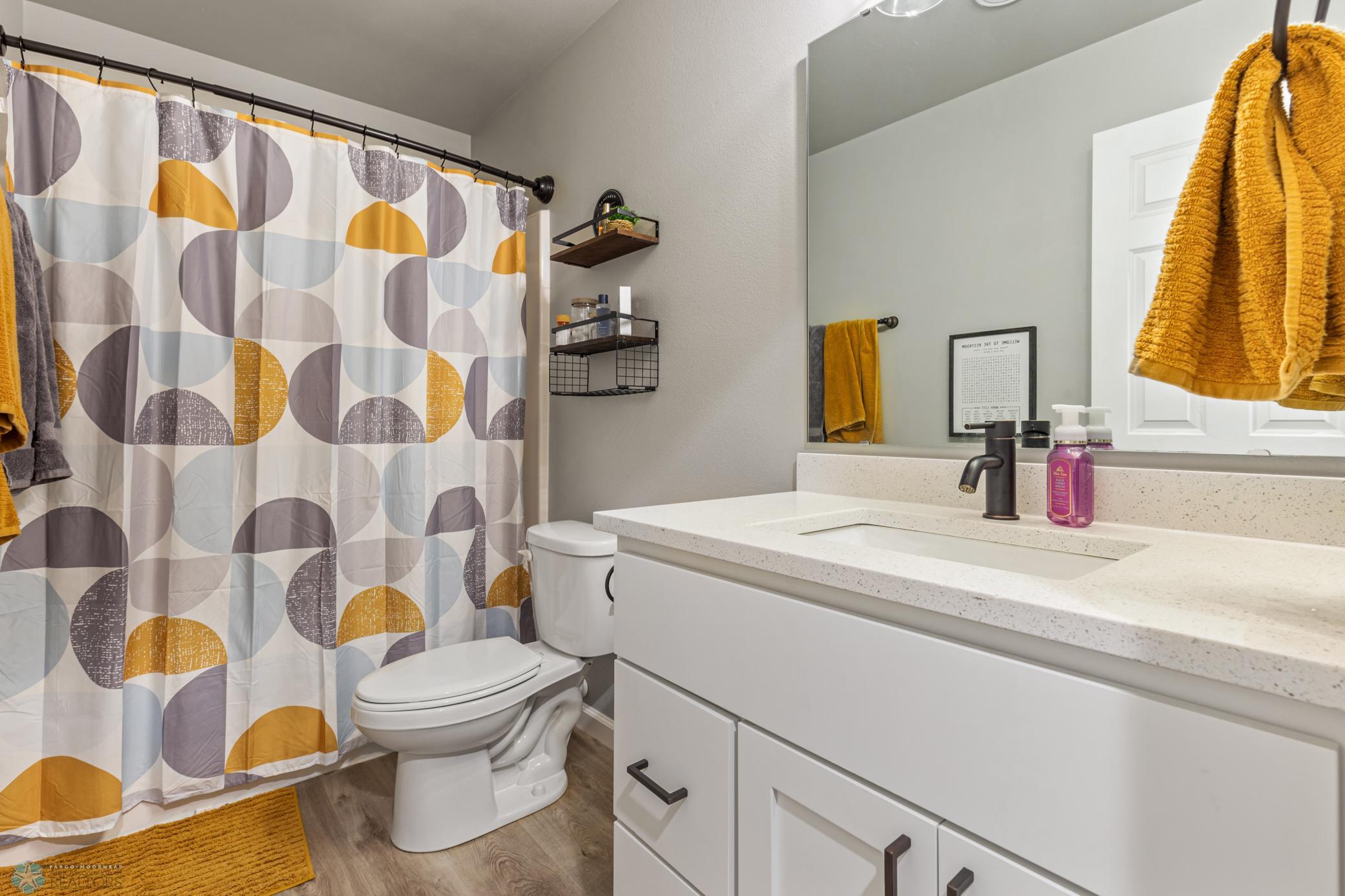 Full bath in lower level