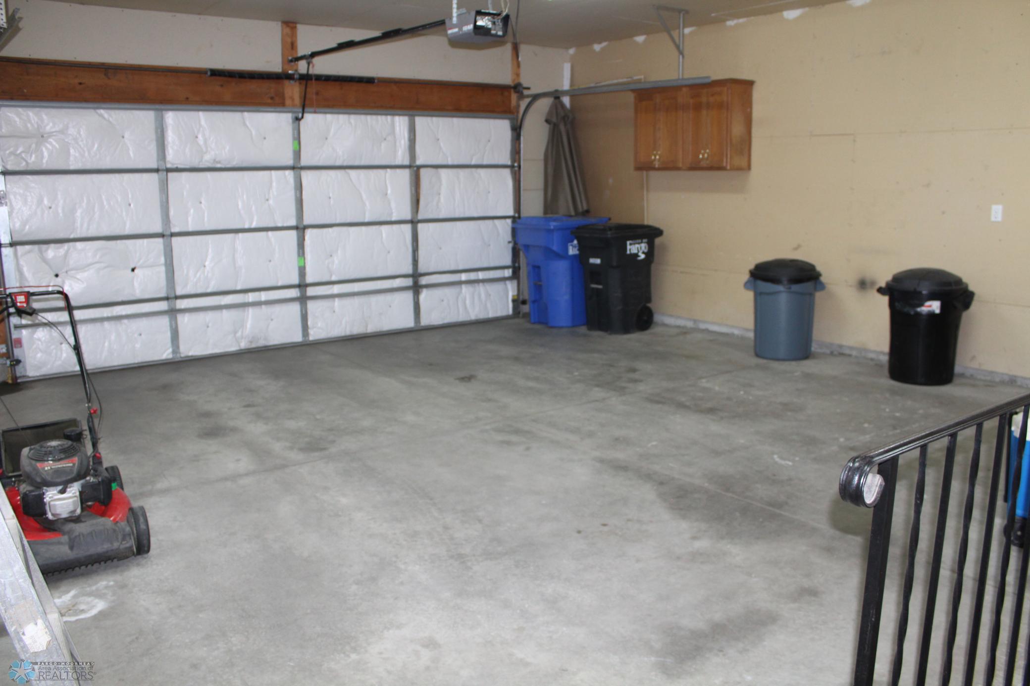 Heated garage!