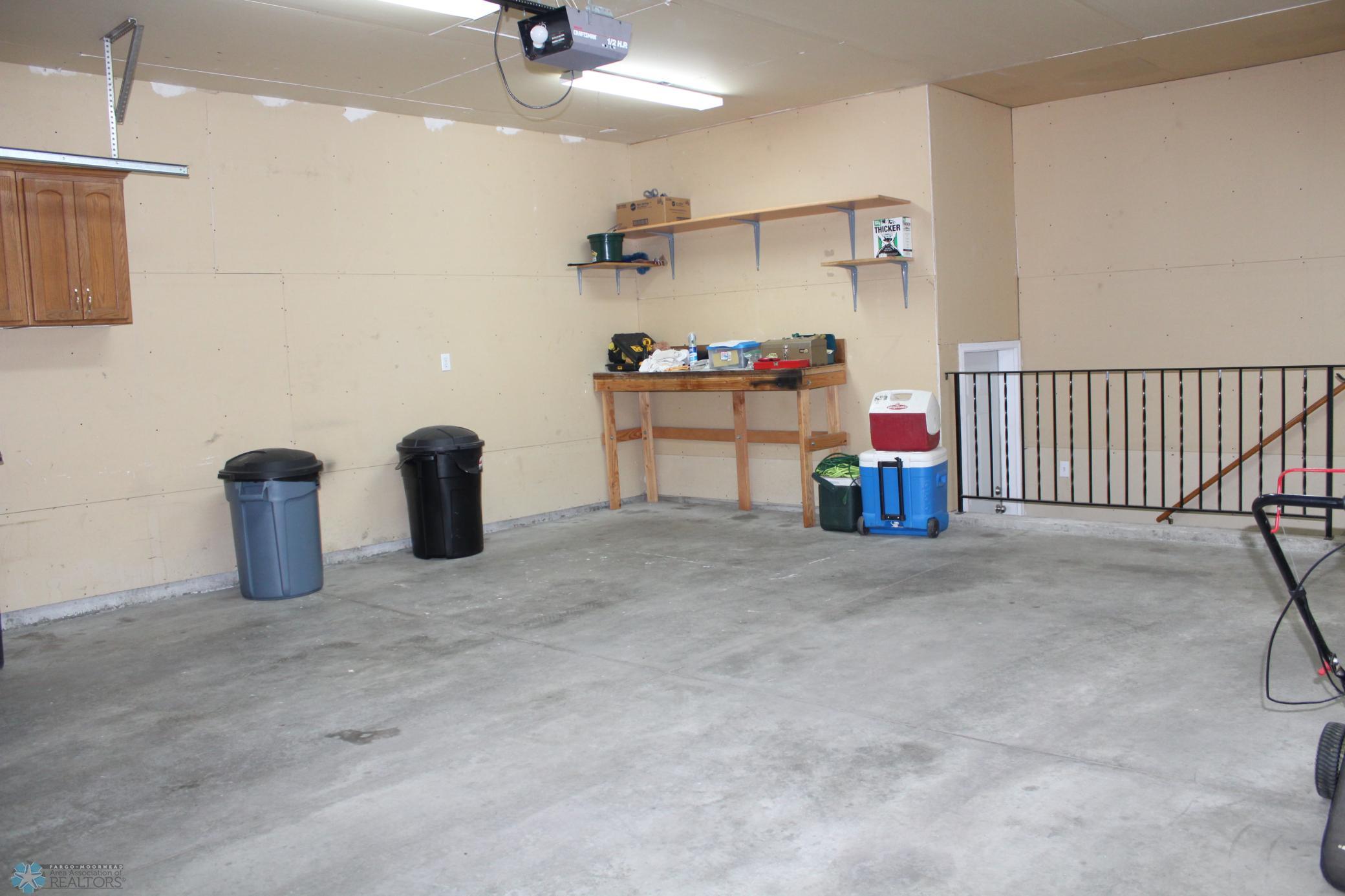 Garage- door to lower level