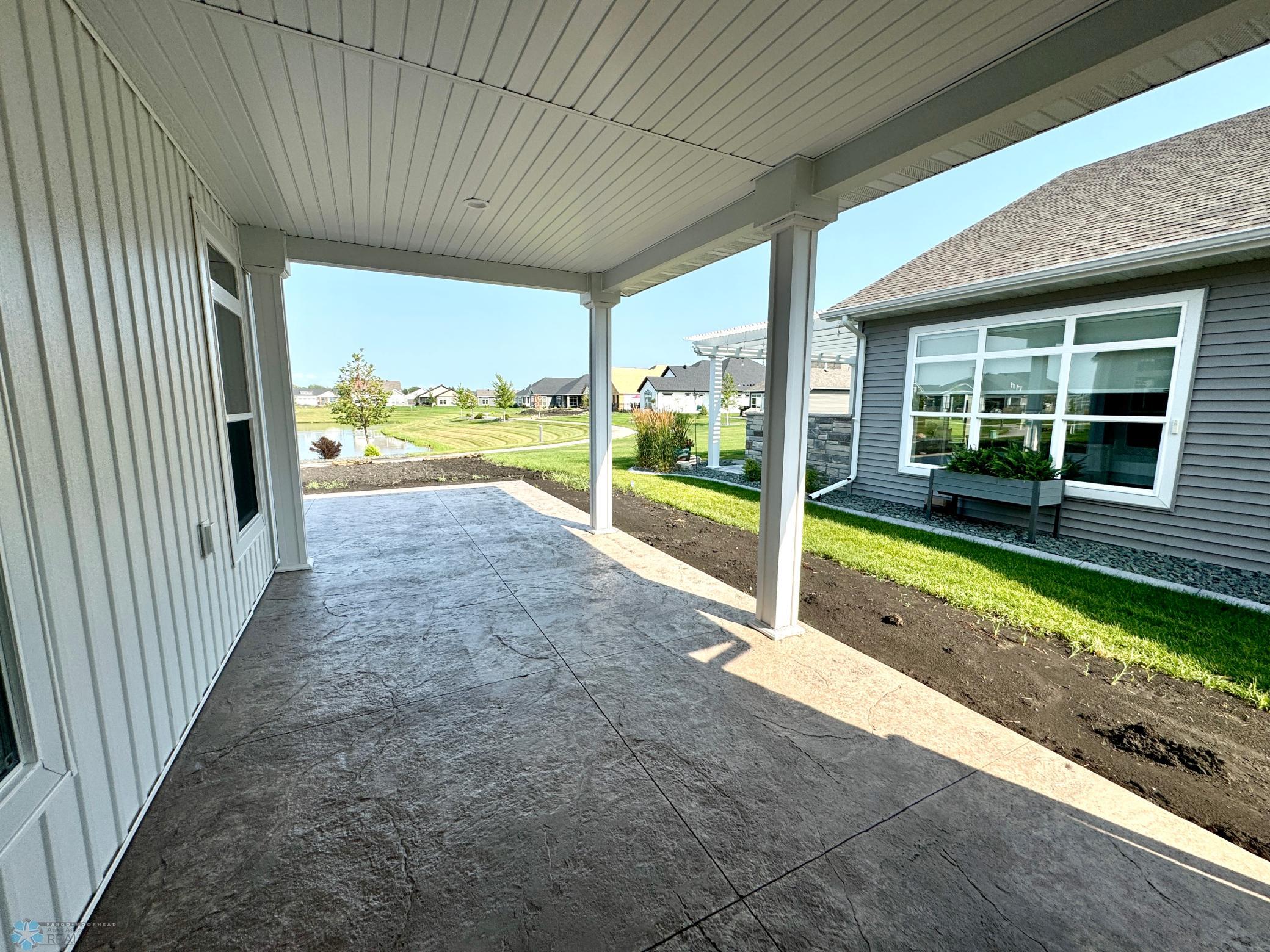 Rear Covered Patio