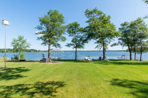 Level lot on desirable White Sand lake frontage