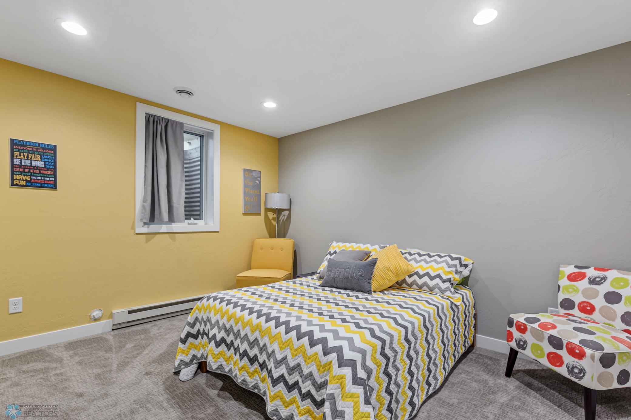 Fourth bedroom - basement