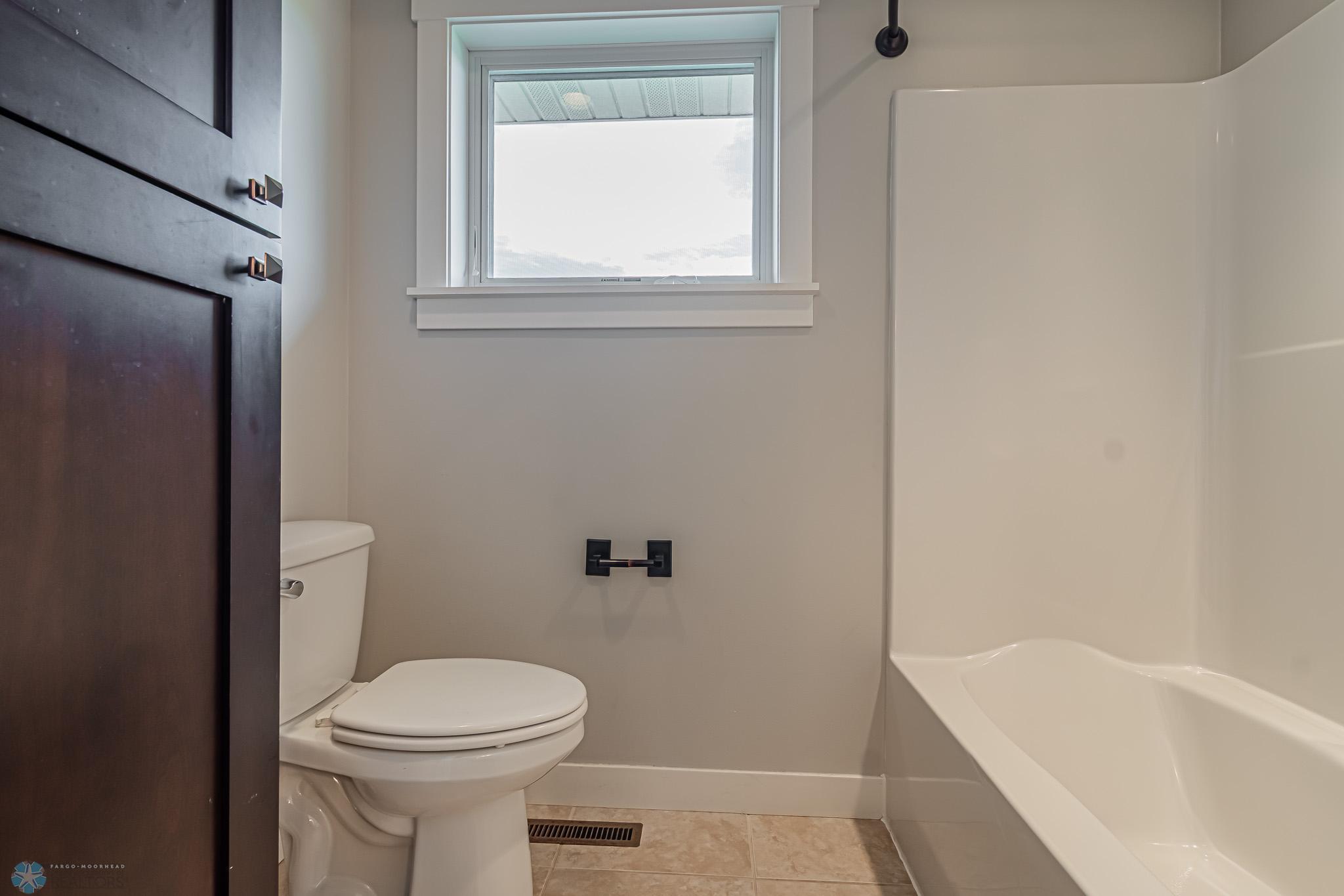 Separate Tub & Toilet in Jack & Jill Bath - 2nd Floor