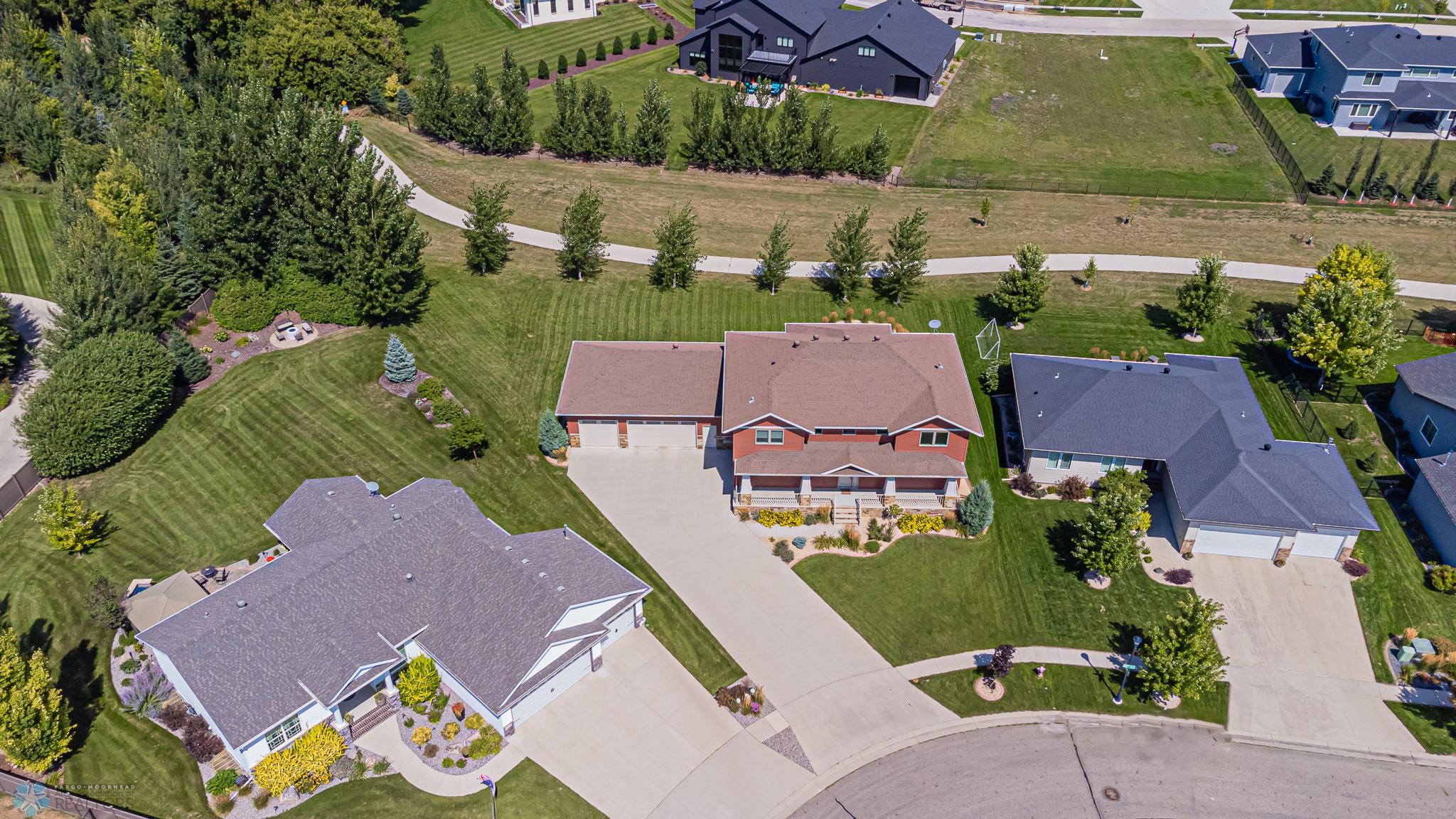 Aerial View Looking North