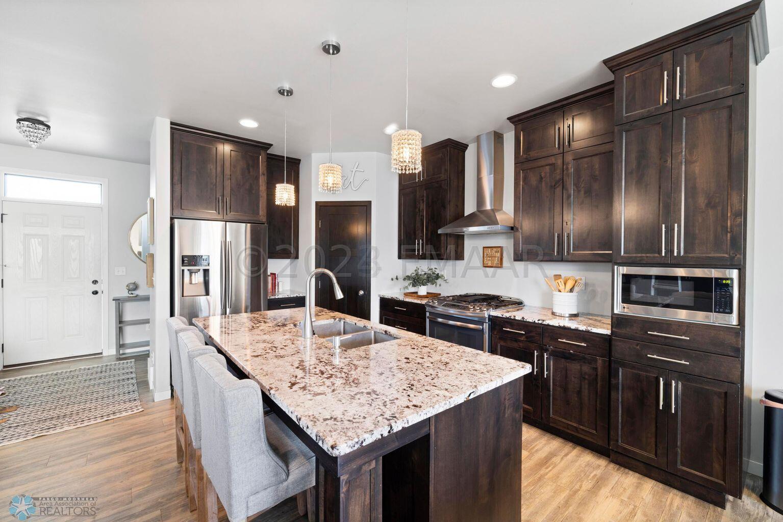granite countertops/island