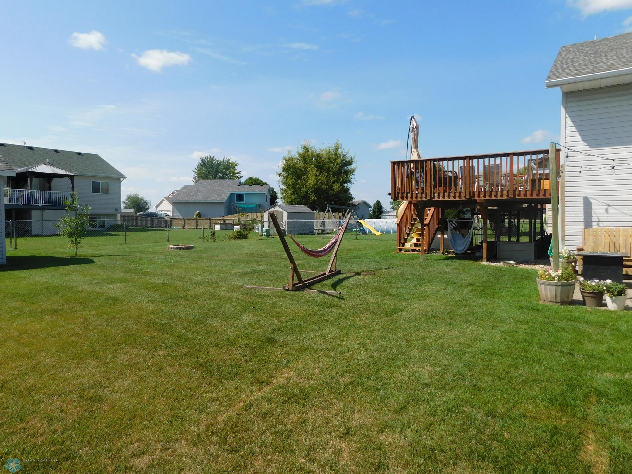 back yard