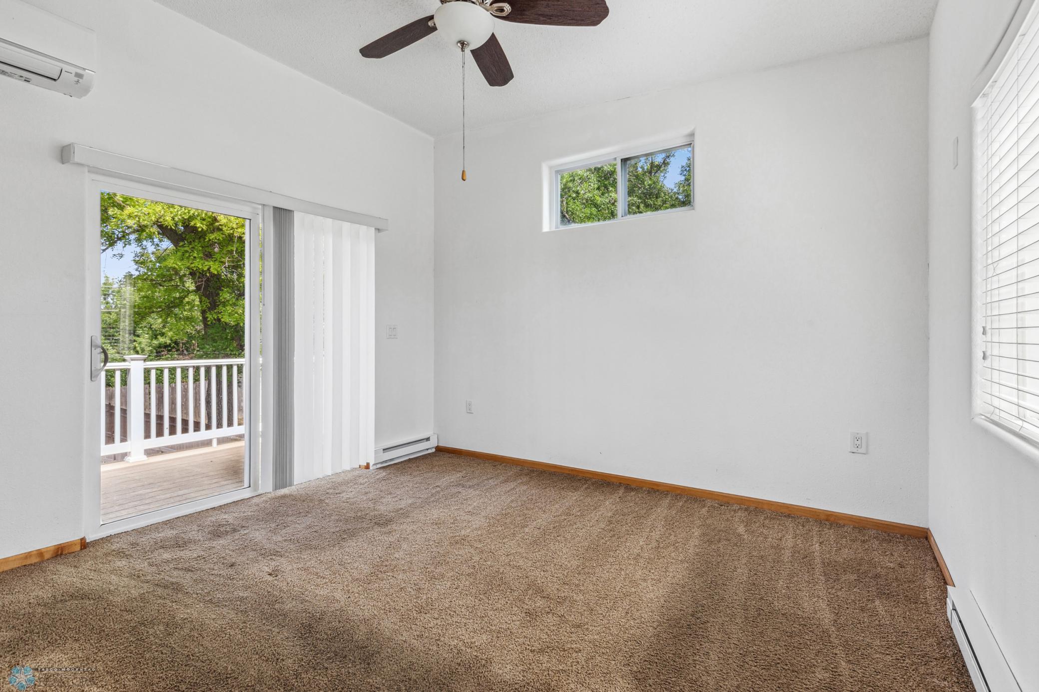Upper Bdm with private deck
