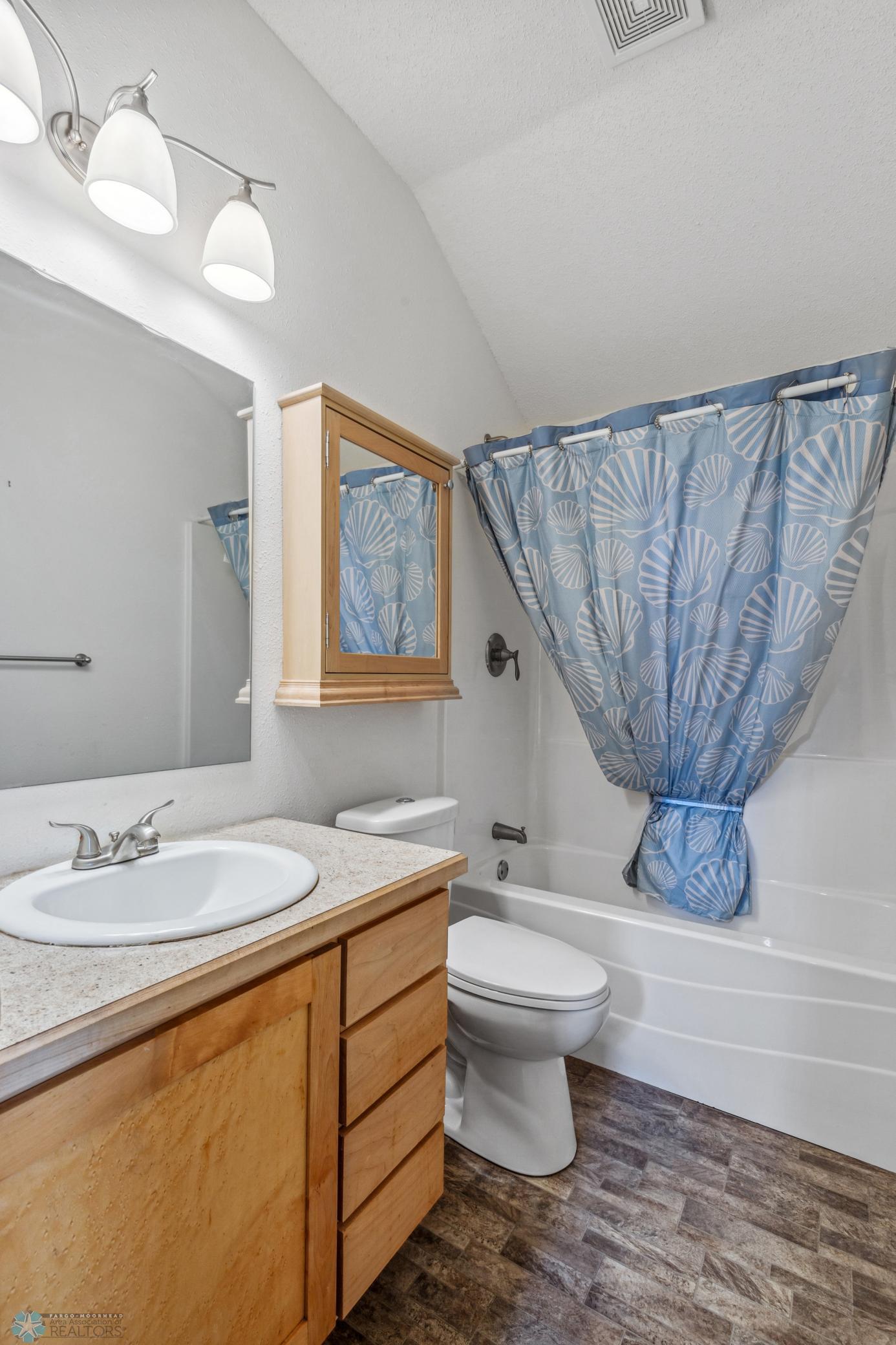 Lower level full Bathroom