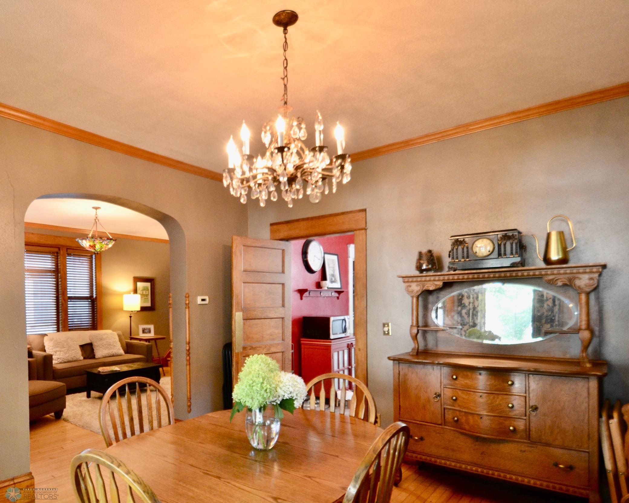 Dining to living room