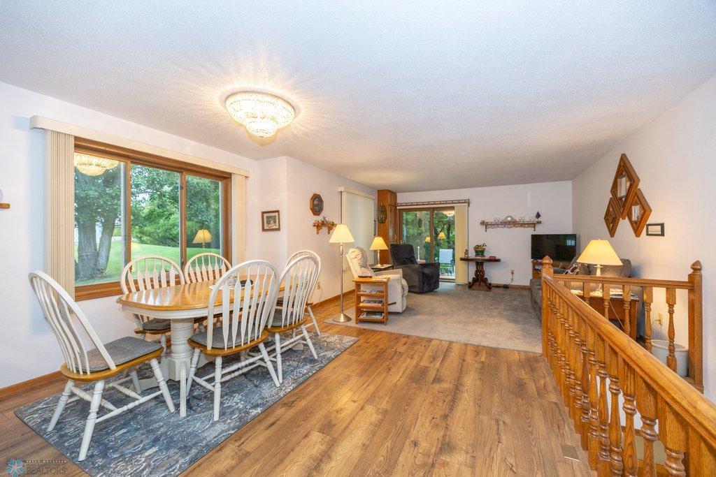 Large dining and living room